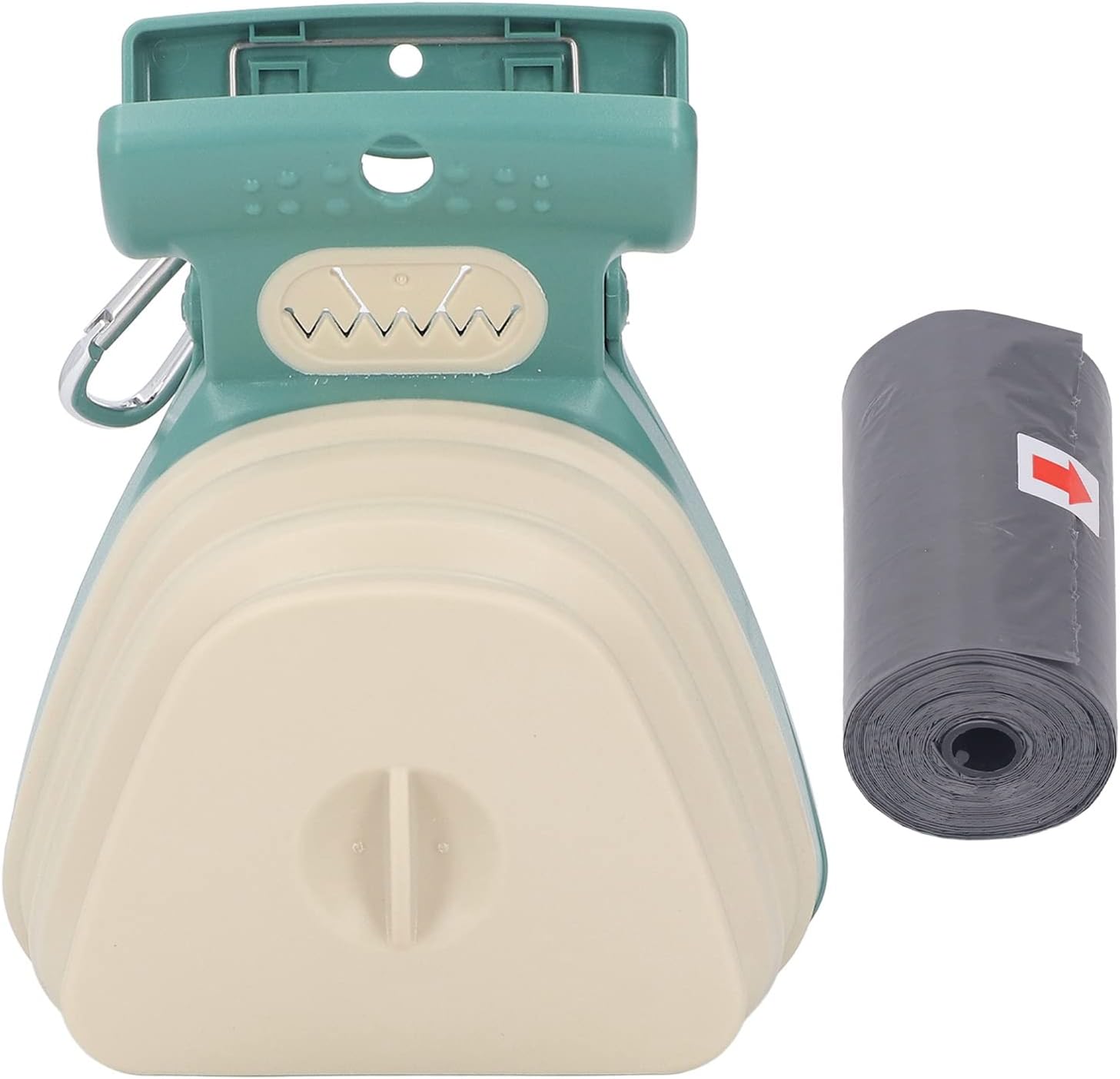 Portable Handheld Dog Pooper Scooper With Inbuilt Poop Bags Tray