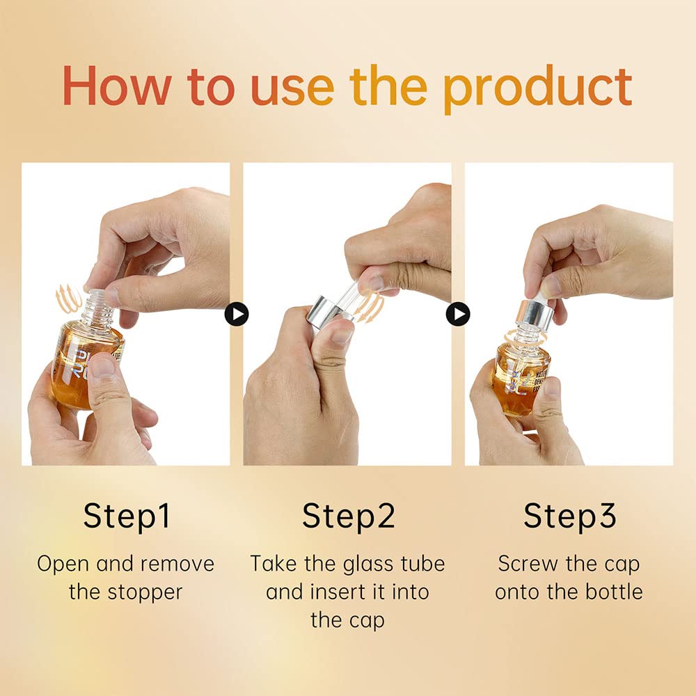 Natural Hair Density Essential Oil - Hair Growth Serum for Thicker Hair