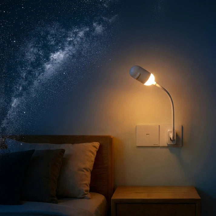 Mini Portable Galaxy Projector Night Light Lamp
