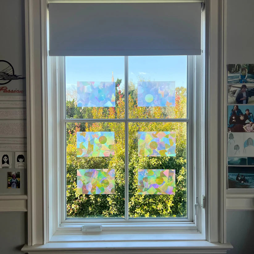 Clear Sunlight Catcher Stickers