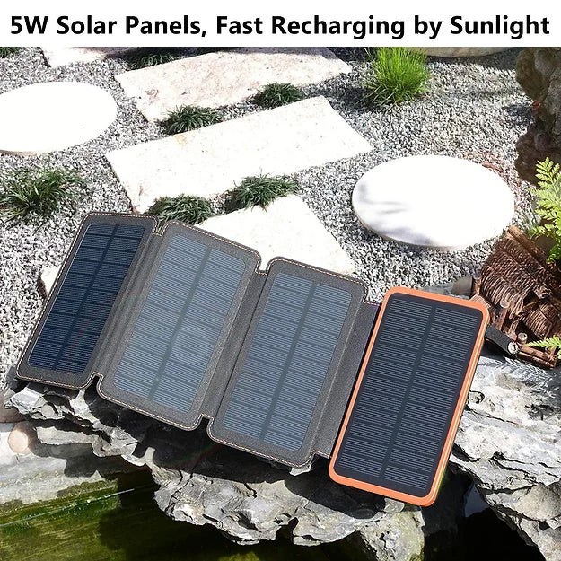Waterproof Solar Portable Power Bank