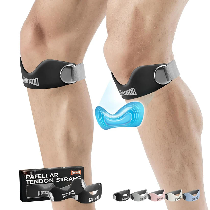 Patellar Support Strap For Knee Pain and Tendonitis (Pair Of 2)